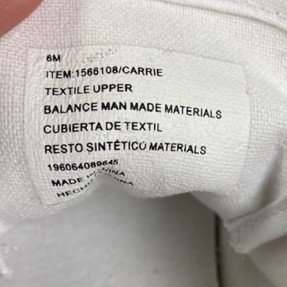 Hurley‎ Carrie Canvas Sneakers Low Top Lace Up, size 6 - Picture 13 of 13